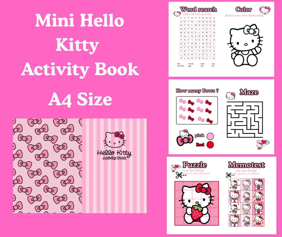 Hello Kitty Mini activity Book