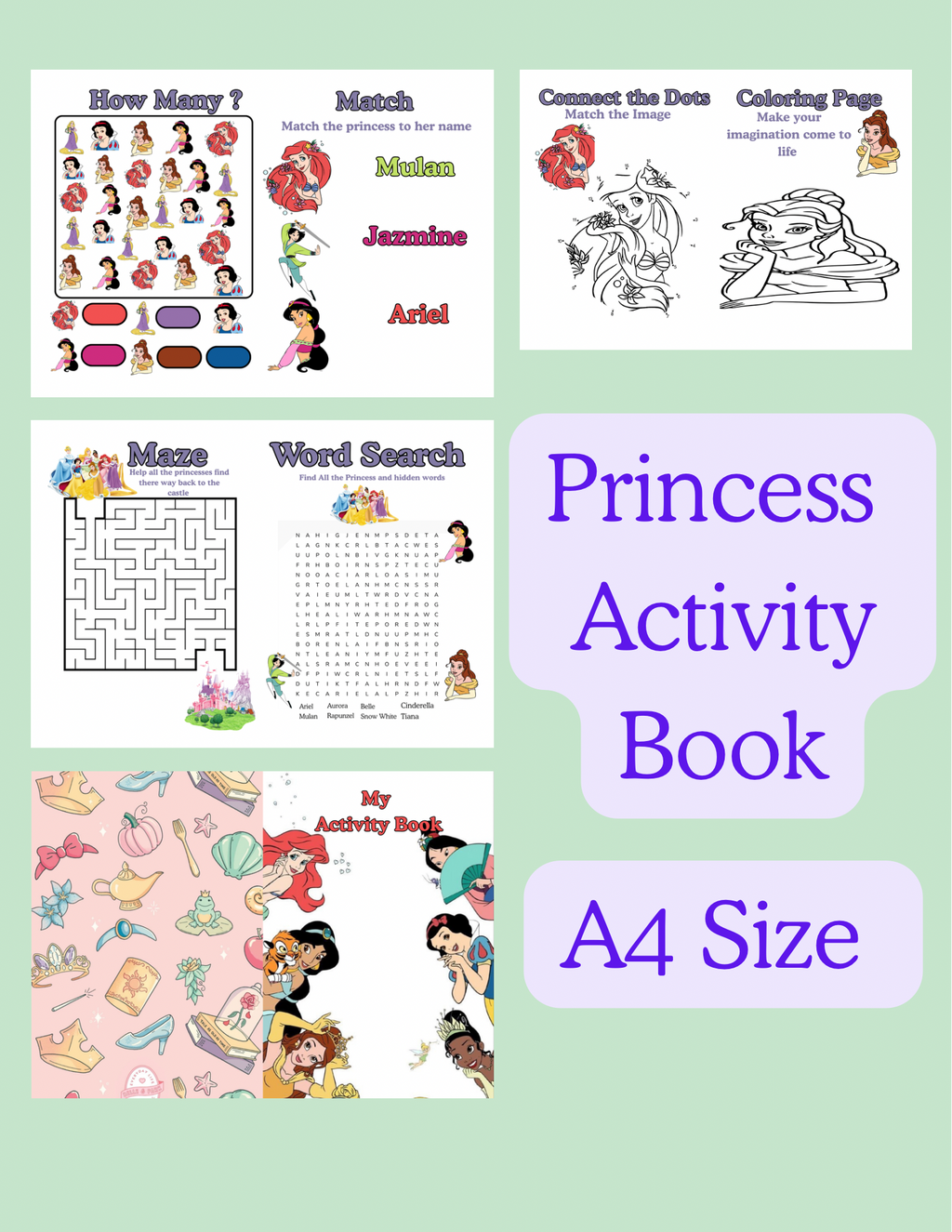 Princess Activity Book
