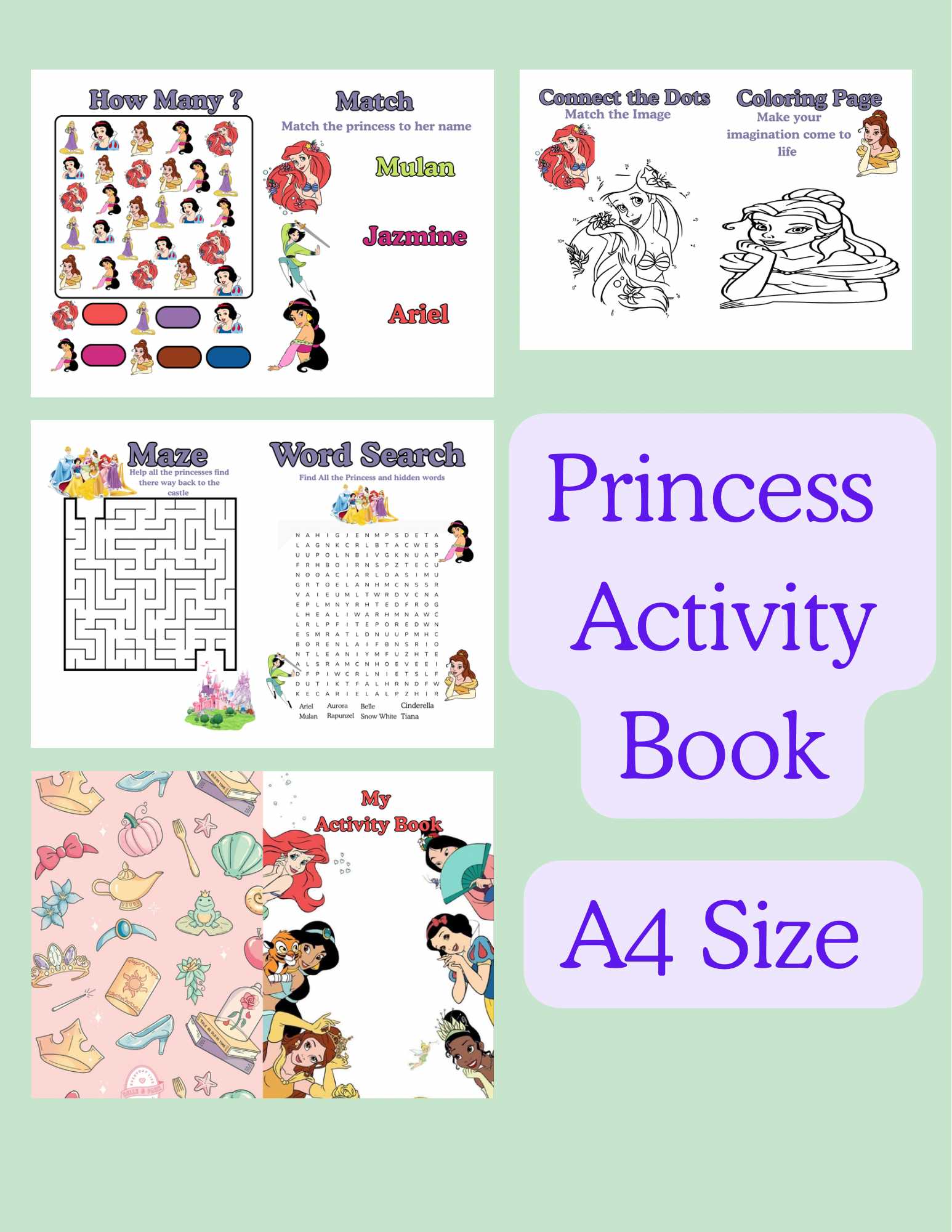 Princess Activity Book