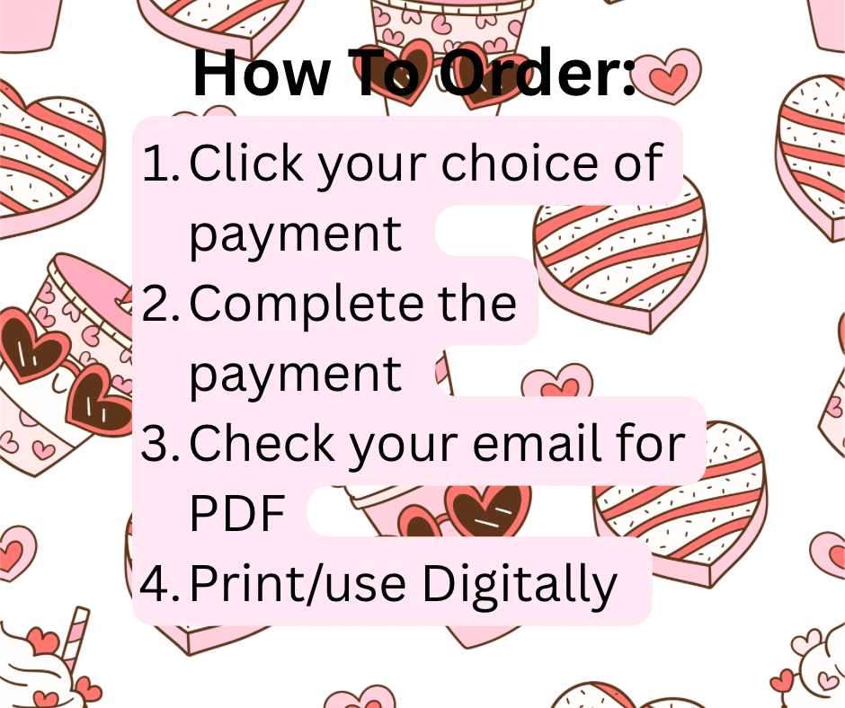 Cotton Candy weekly Planner